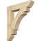 Ekena Millwork Merced Slat Rough Sawn Bracket, Douglas Fir, 6"W x 34"D x 38"H BKT06X34X38MRC06RDF - alternate 1
